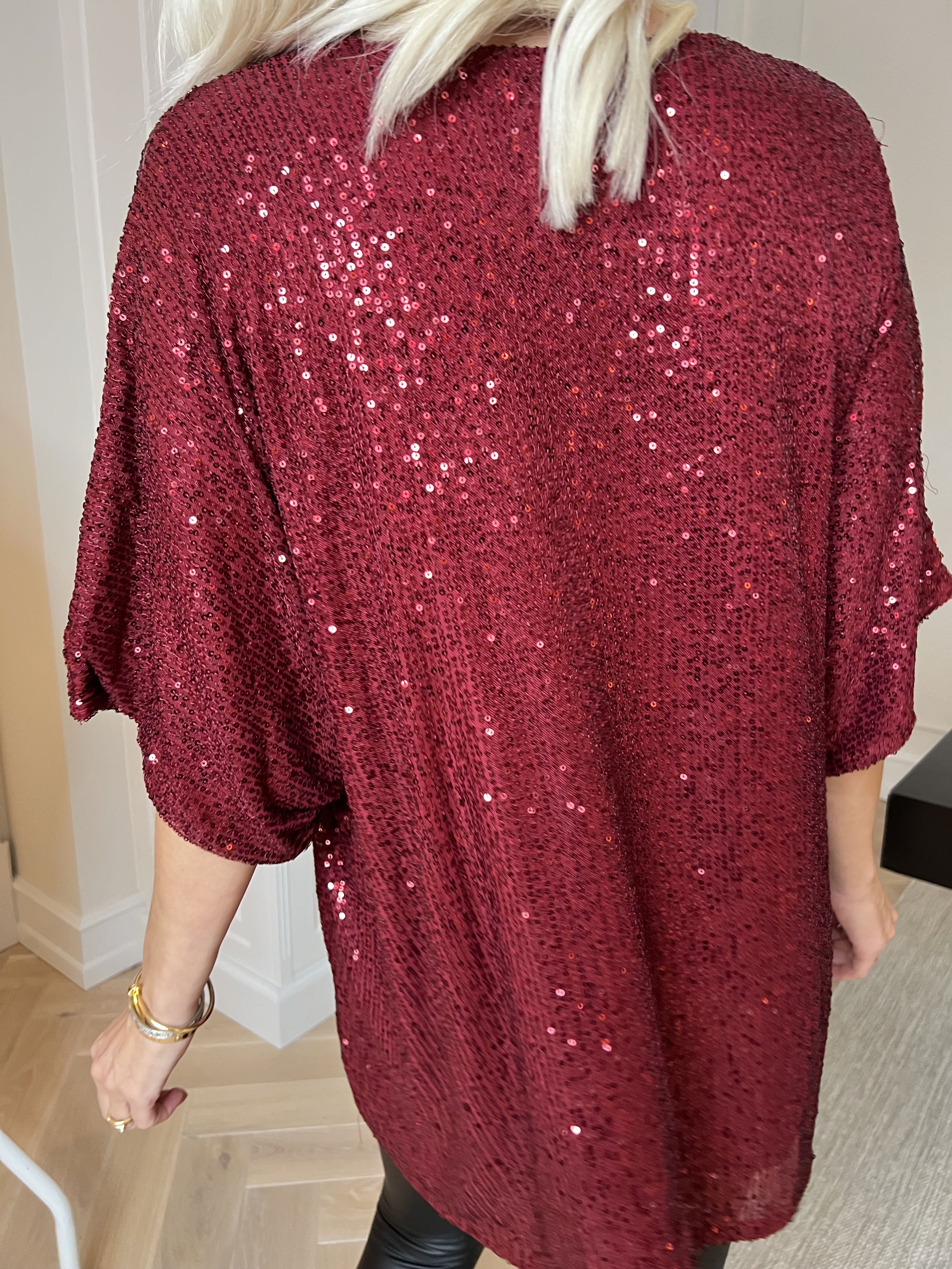 Evandie - Sød glitrende tunika med pailletter